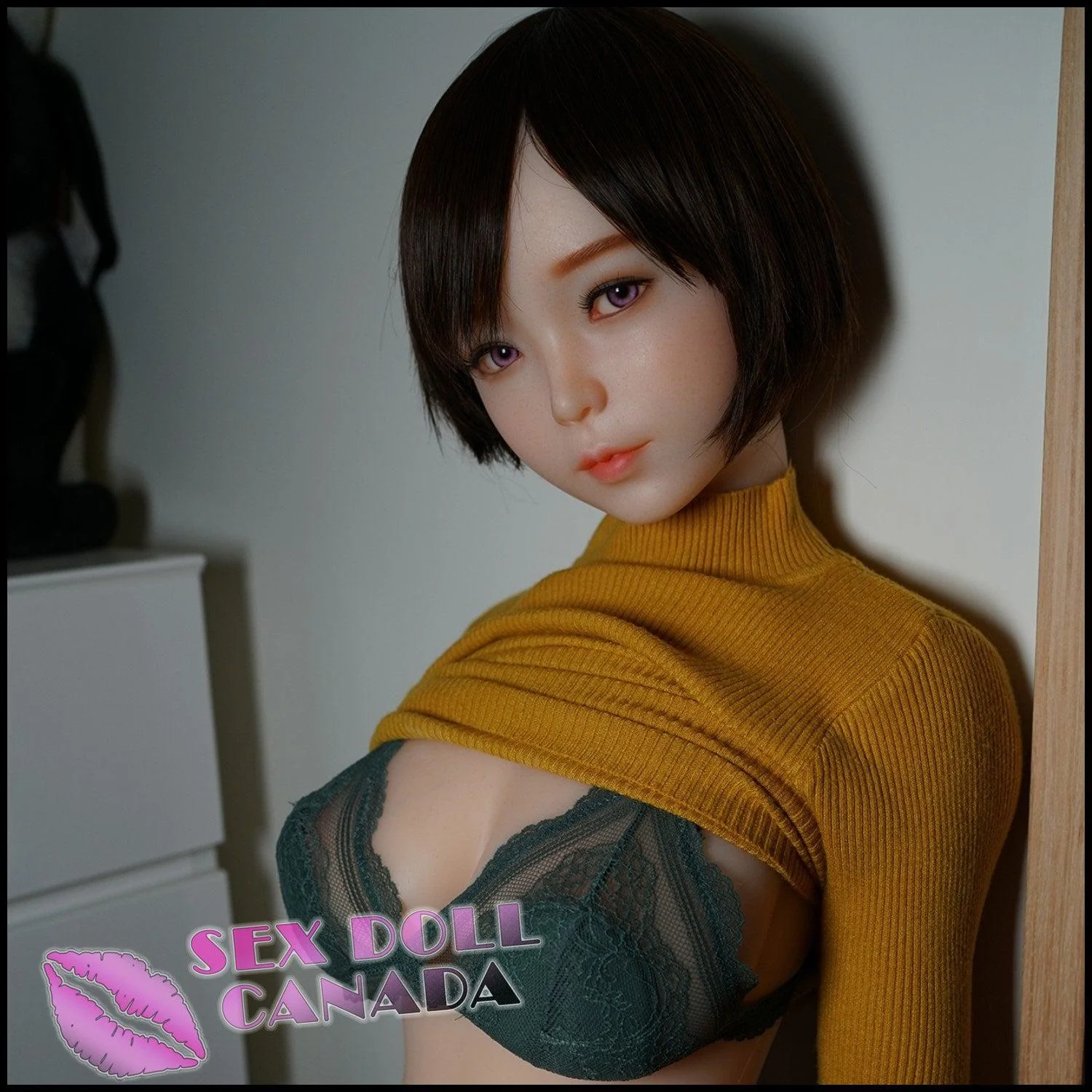 160 (5'3") G-Cup Akira Brunette - Full Silicone - Piper Doll - Image 58