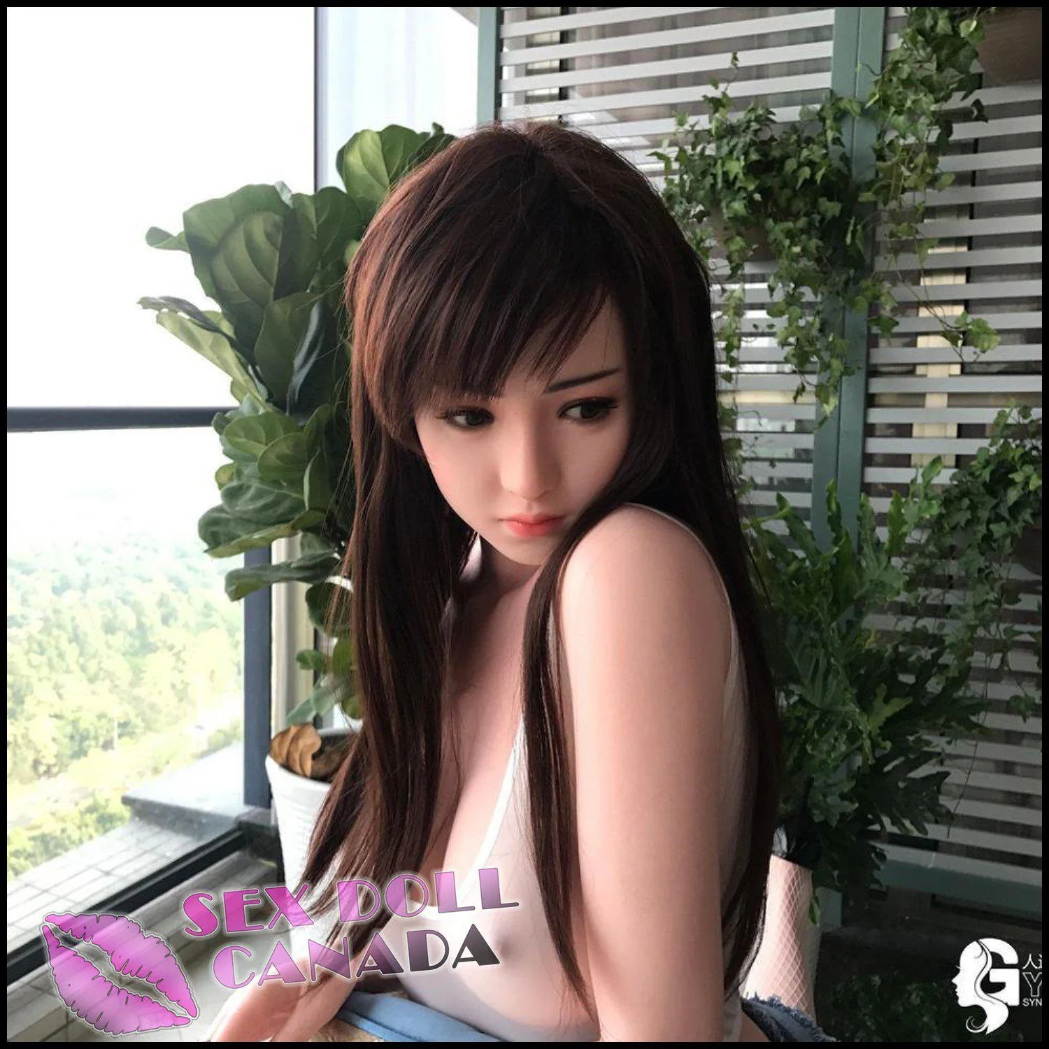 160 (5'3") I-Cup Yui Brunette Model 6 - Full Silicone - Gynoid Tech - Image 5